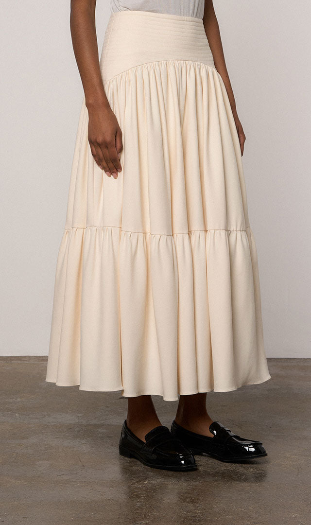 Farah Skirt in Cream