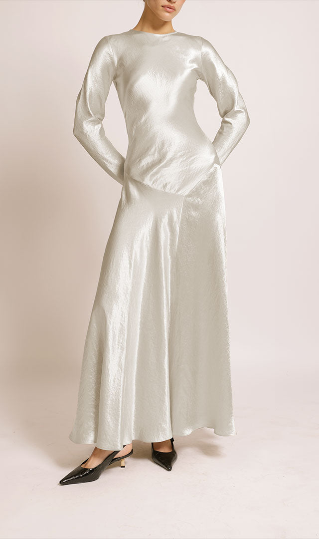 Yara Dress in Silver