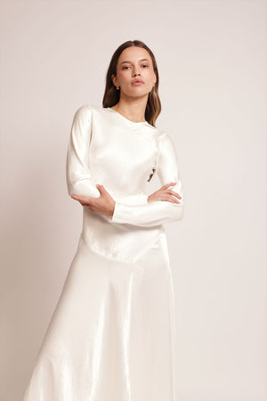 Yara Dress in White