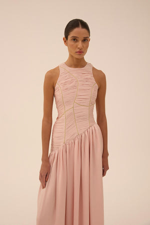 Paloma Maxi Dress in Pink