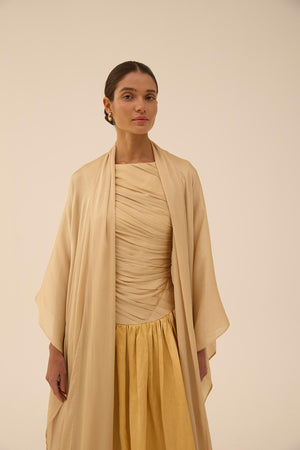 Abadia Bisht in Beige