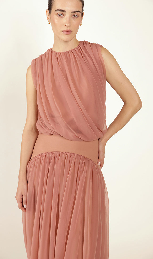 Twisted Bubble Top