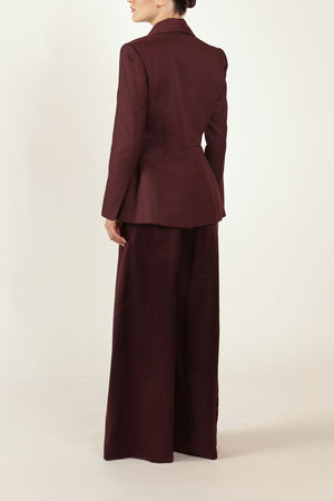 Dagla Blazer in Maroon