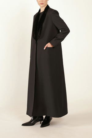 Joud Velvet Long Blazer