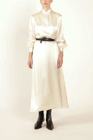Twist Collar Dress