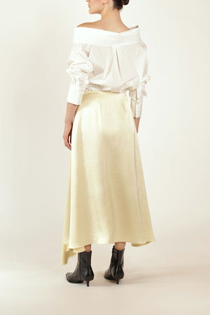 Overlap Scarf Skirt