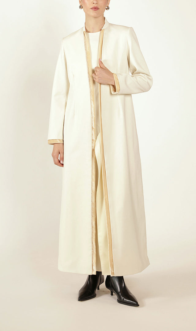 Peekaboo Jacket in Cream