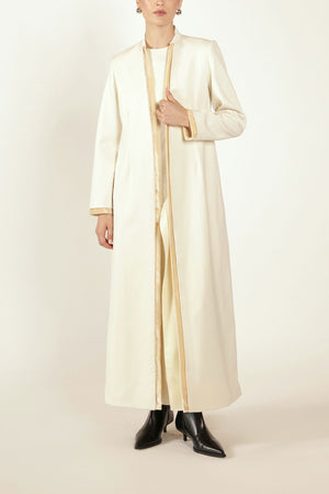 Peekaboo Jacket in Cream