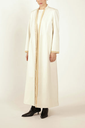 Peekaboo Jacket in Cream