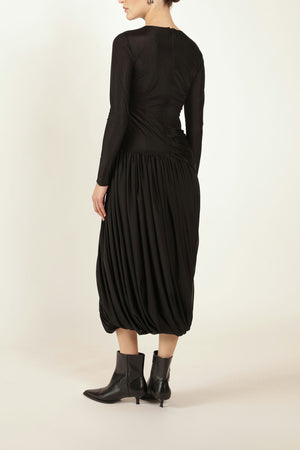 Twisted Long Sleeve Dress