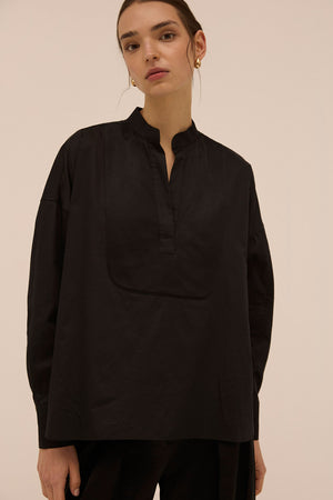 Contrast Yoke Shirt - Abadia