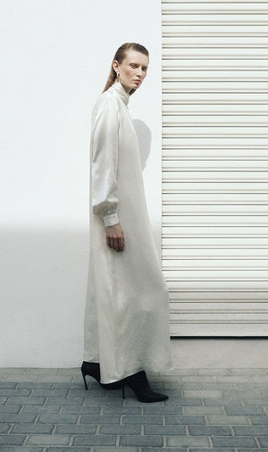 Twist Collar Dress