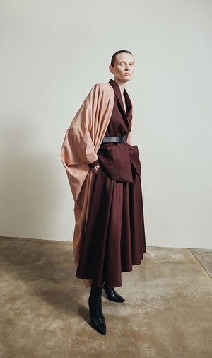 Midi Skirt in Wool