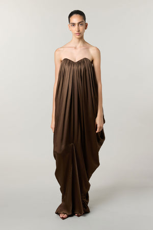 brown draped dress Strapless %20The%20product%20images%20(without%20model)%20are%20closest%20to%20the%20true%20color%20of%20the%20item Prim Collared Long Sleeve womens brown fall sweater Color:Silver