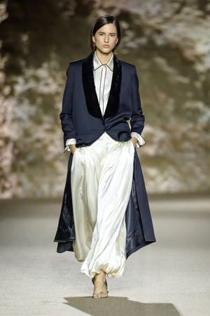 Joud Velvet Long Blazer
