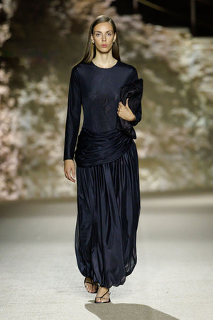 Twisted Long Sleeve Dress