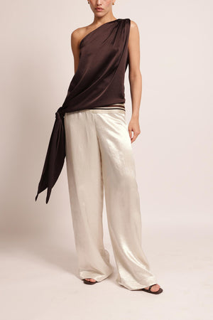 Ayla Satin Knot Top