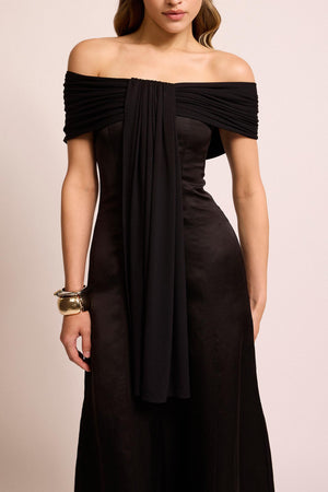 louf-off-shoulder-bandeau-dress-in-black-pf25 2jpg