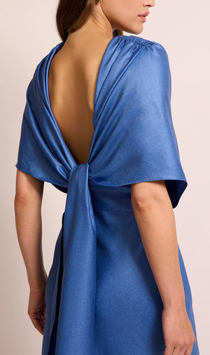 Mira Knot Back Midi Dress