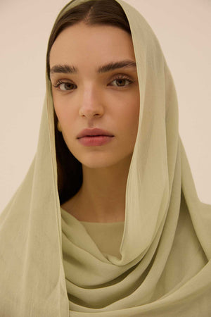 Sahab Scarf Dress in Sage - Abadia