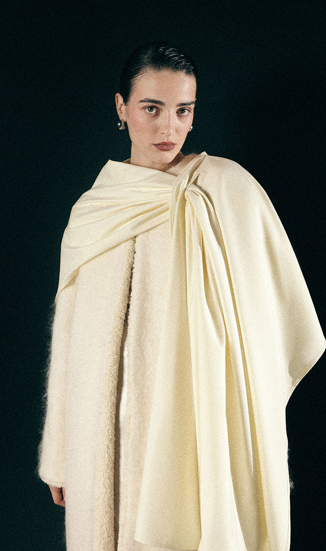 Scarf Farwa in Wool - Abadia
