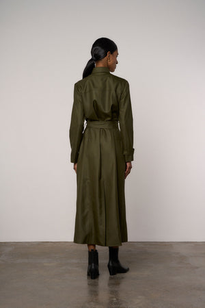 Utility Jacket in Olive - Abadia 