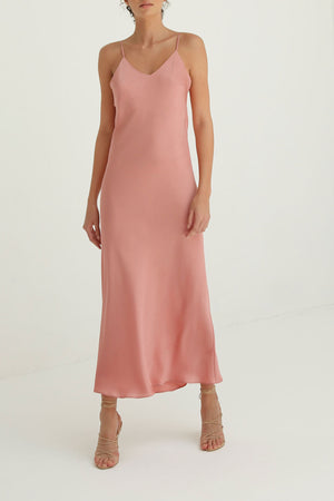 Pearl Slip dress in Rose by Abadia