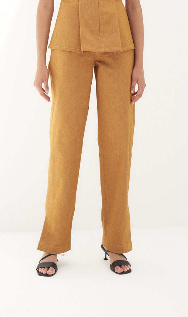 Anna Pants in Denim by Abadia