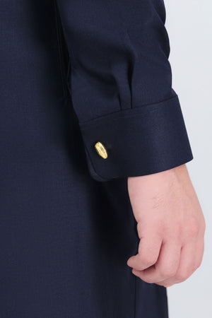 Date Pit Cufflinks in Gold