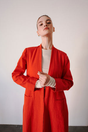 Leen Jacket in Red